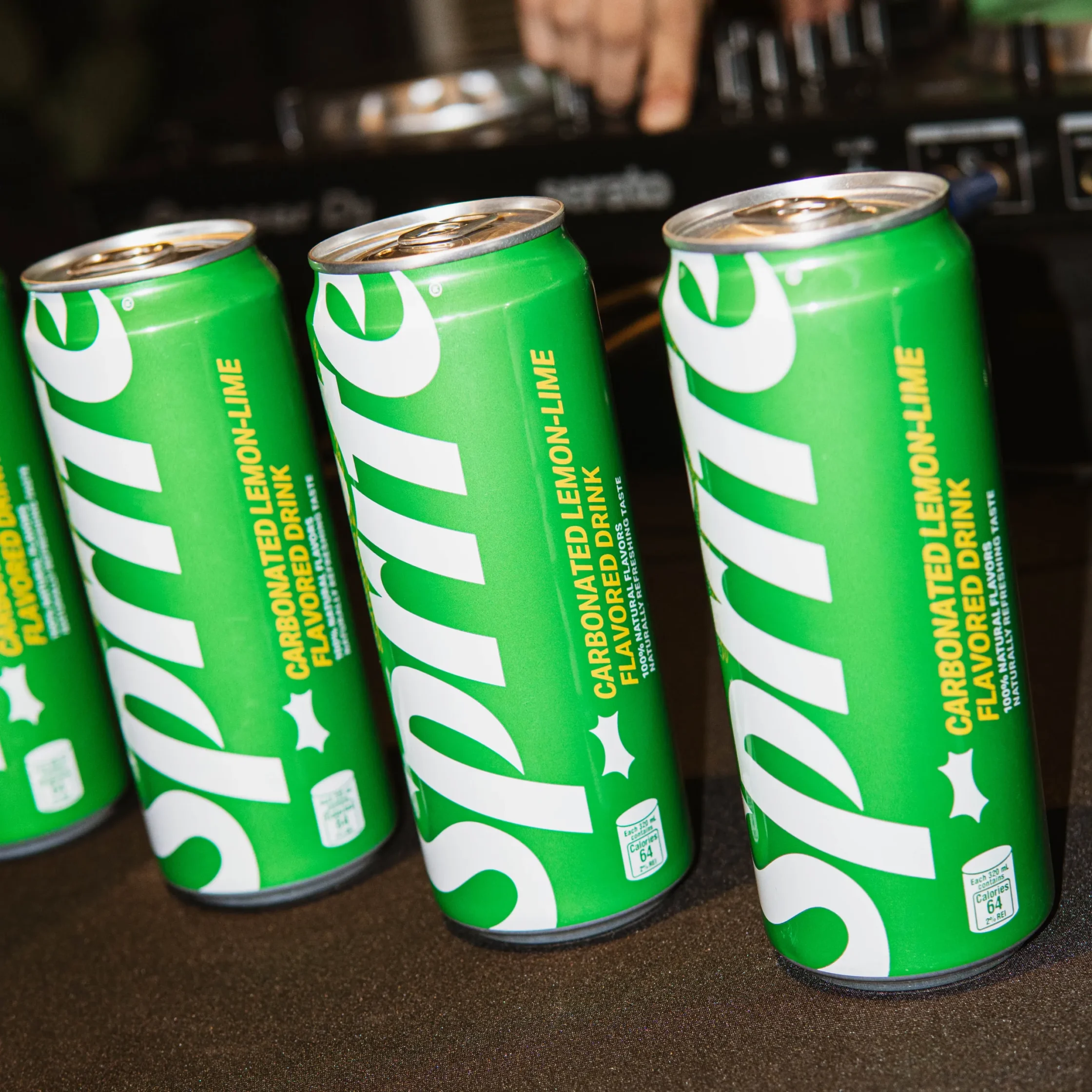 CANS OF SPRITE AT SPRITE X YOUR LOCAL COLLAB