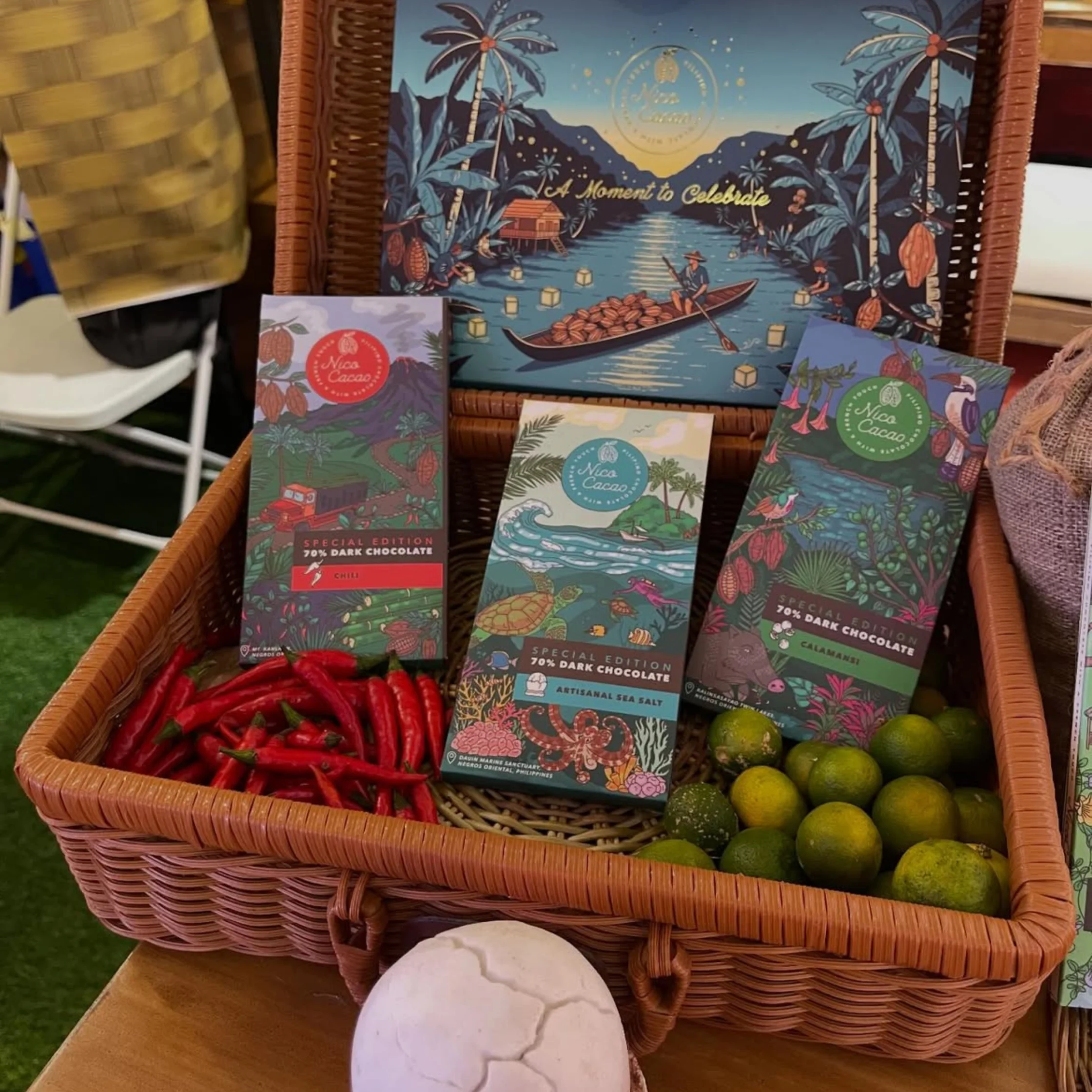 Chocolate Bars from Nico Cacao PHOTO COURTESY OF Nico Cacao Official Instagram