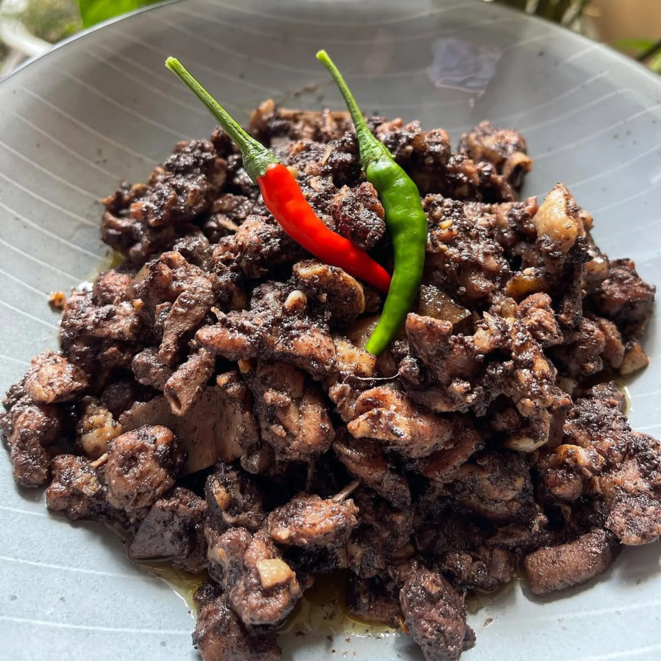 FILIPINO BLOOD STEW Dinardaraan PHOTO COURTESY OF kusinerangnarsss on Instagram