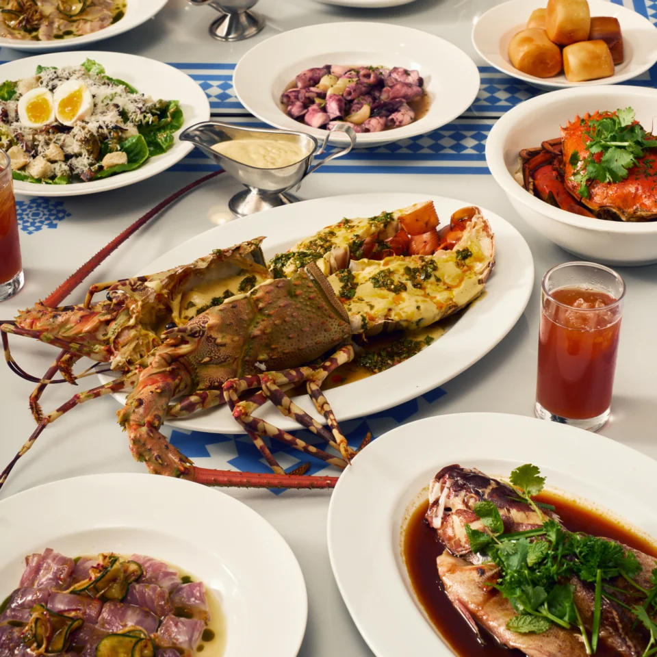 seafood 8 spread