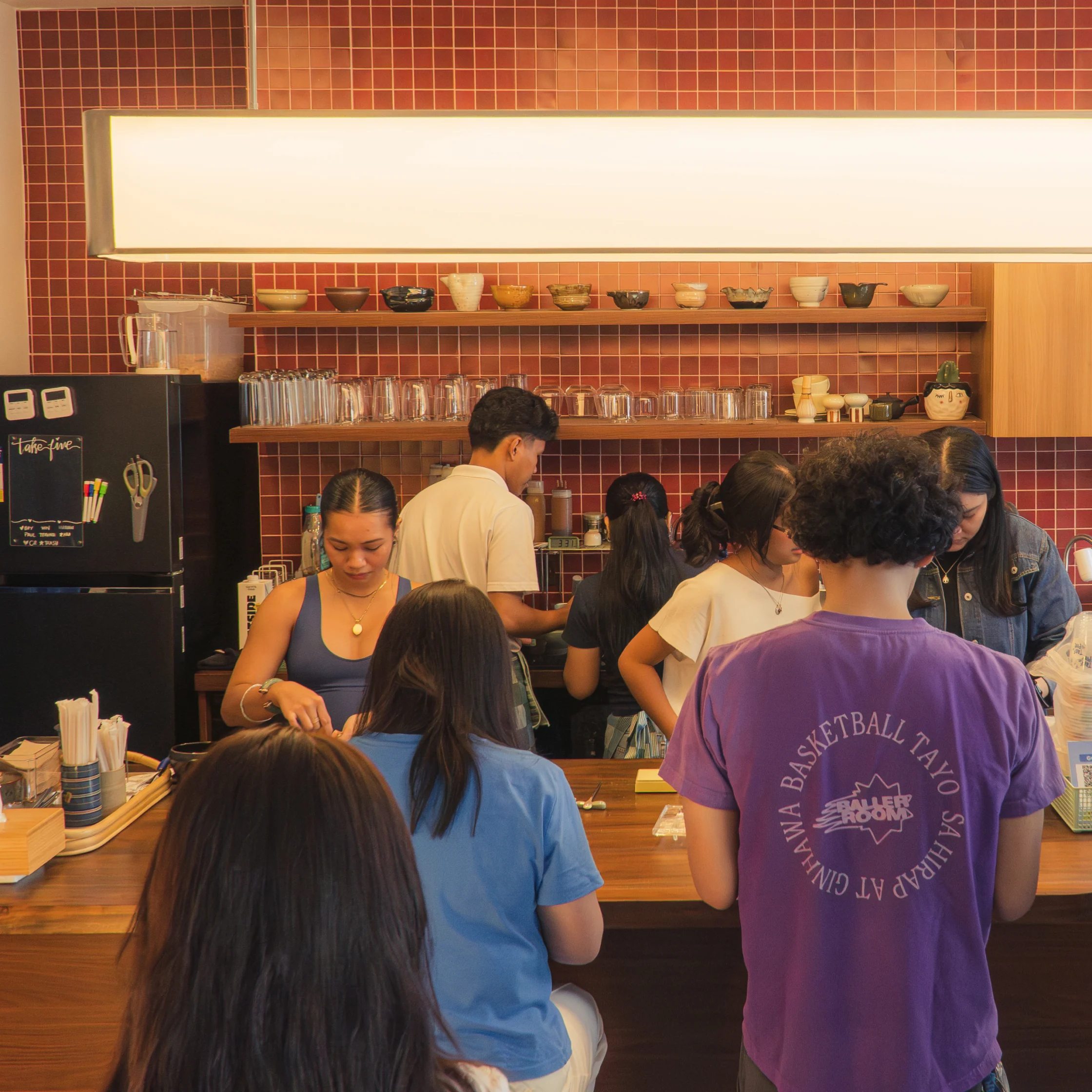 MATCHA SLOWBAR TAKE FIVE KAPITOLYO LONG LINE INSIDE