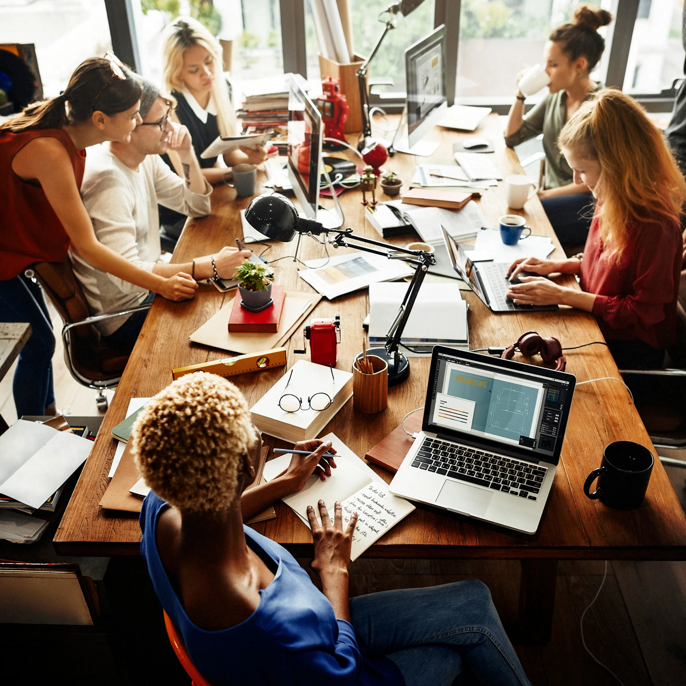 coffee cafes and hustle culture