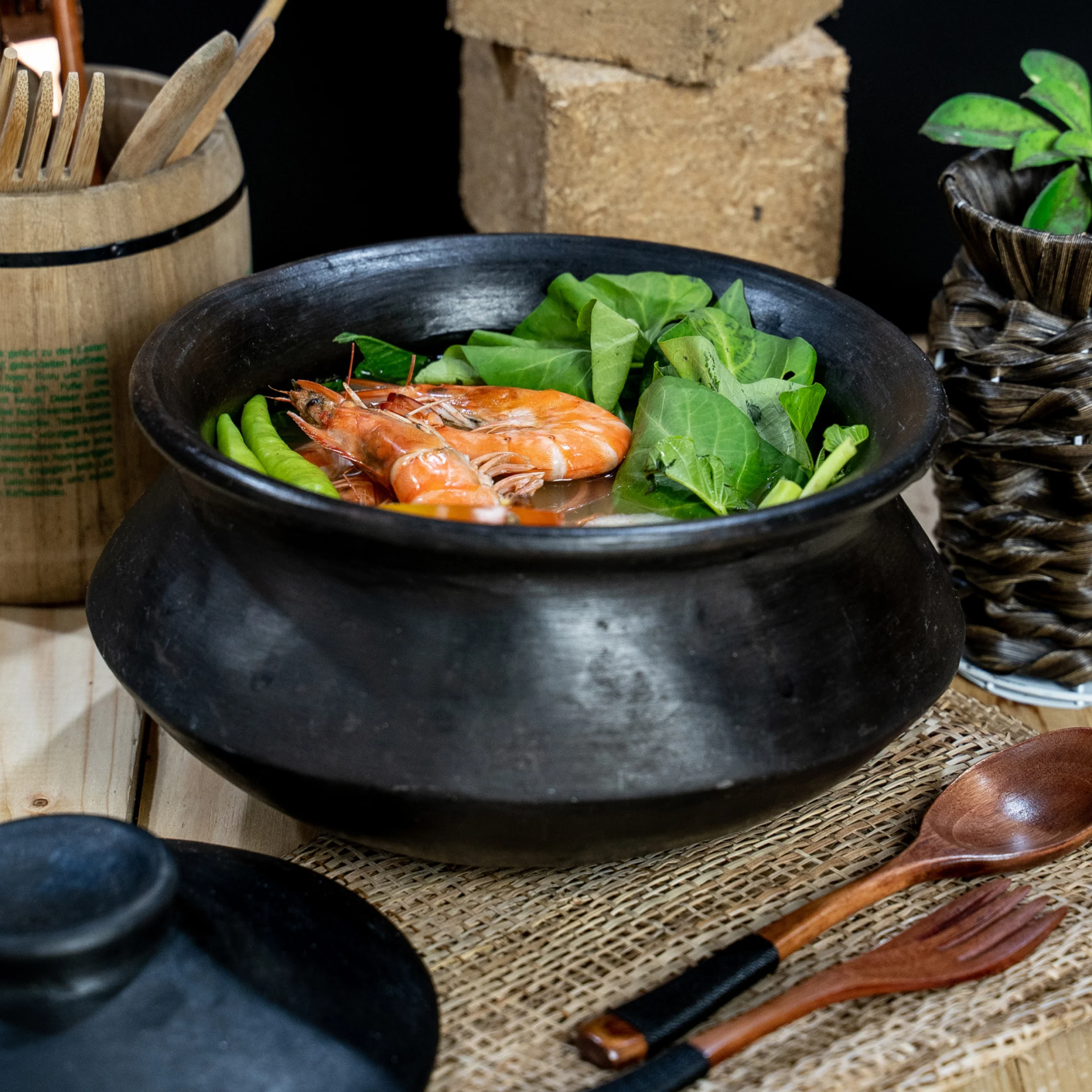 Thermal shock from rapid temperature shifts is the leading cause of cracked clay pots.